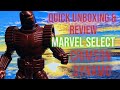 Quick unboxing  review marvel select crimson dynamo action figure