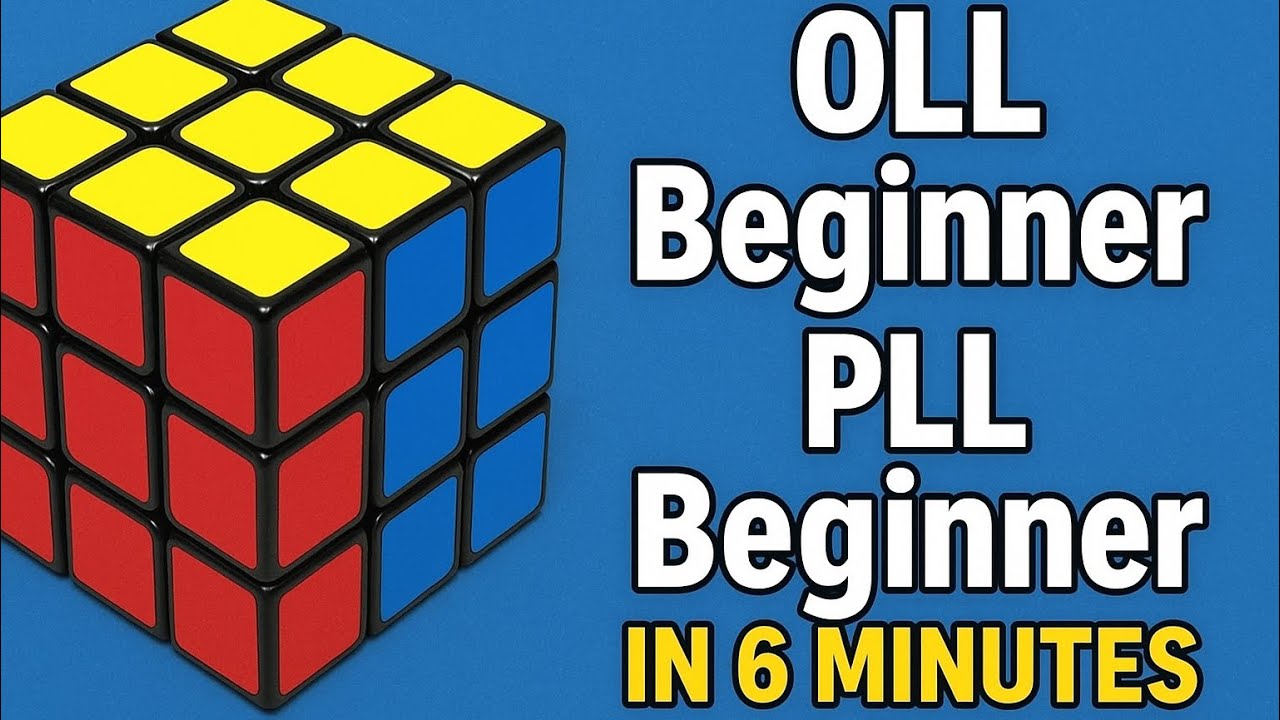 OLL Beginner i PLL Beginner w 6 minut - YouTube