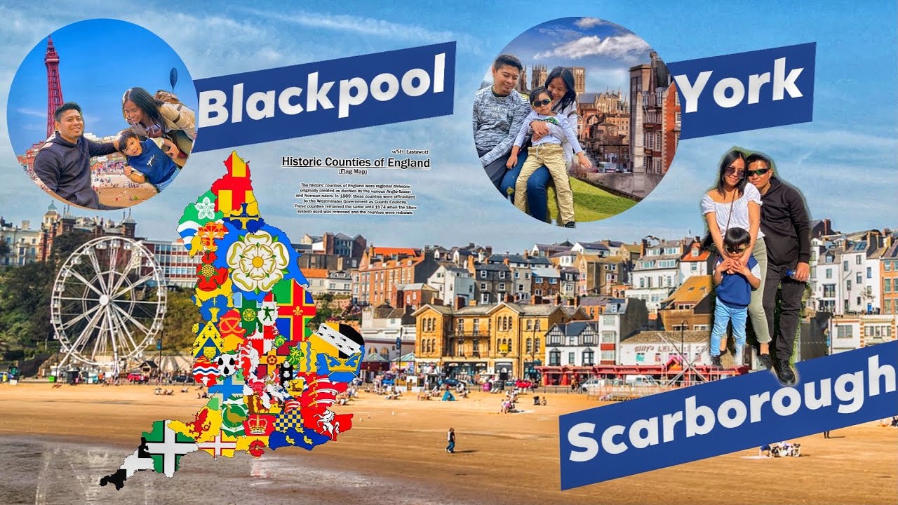 Things to do in Blackpool, York and Scarborough | Beach Trip | United Kingdom