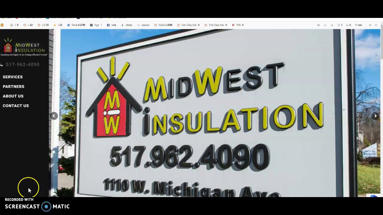 Midwest Insulation - Website Review