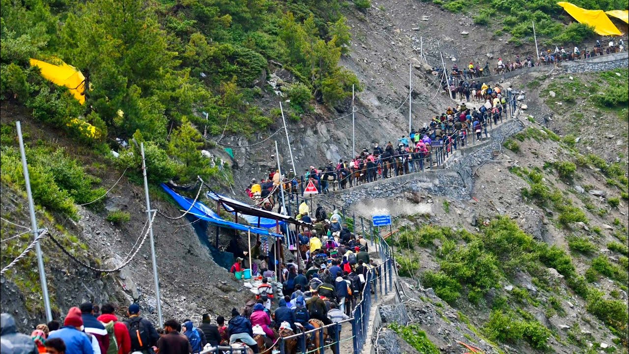 Amarnathji Yatra 2024 सम्पूर्ण जानकारी यात्रा मार्ग की, Pahalgam To पवित्र गुफा