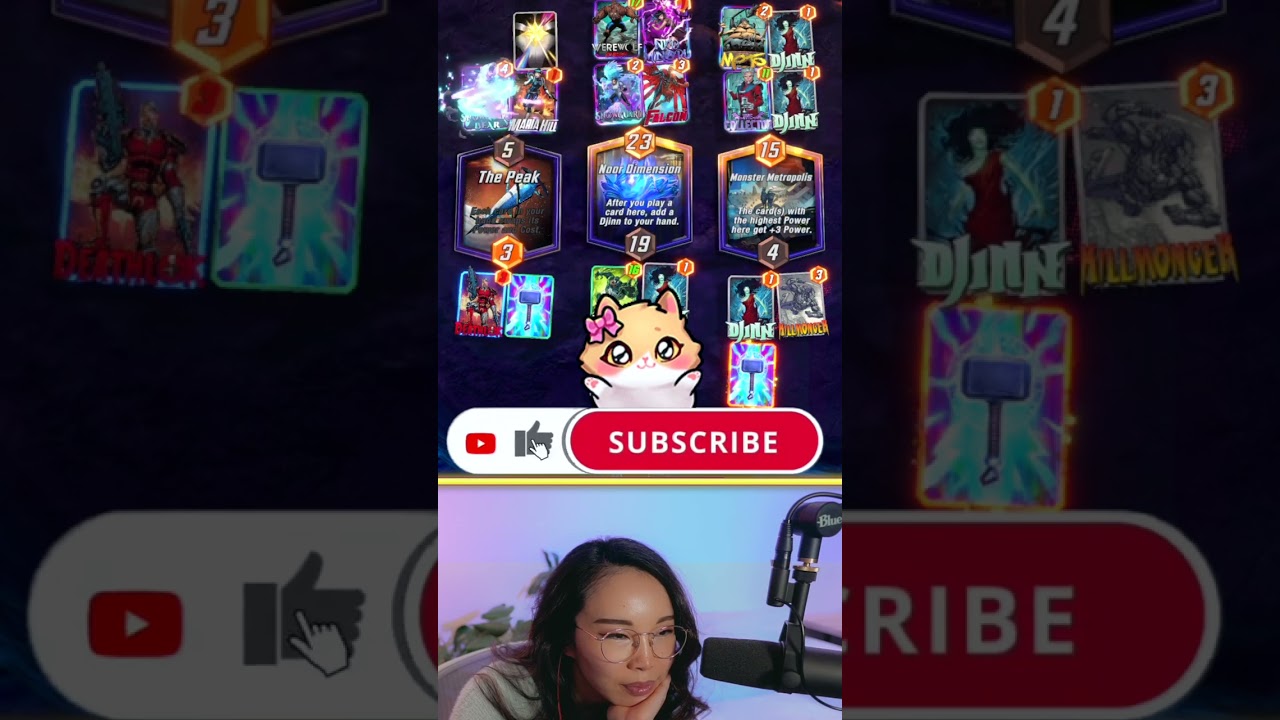 Noor Dimension is INSANE with a Destroy Deck! 🤯 #marvelsnap #shorts