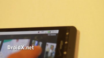 Droid X Review - Video Demo