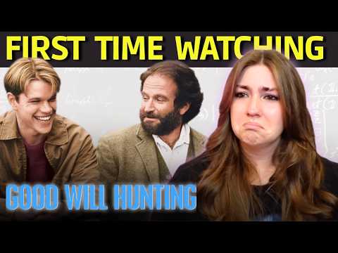 BRITISH GIRL'S FIRST TIME WATCHING GOOD WILL HUNTING (1998) | MOVIE REACTION | Really quite moving 🥹
