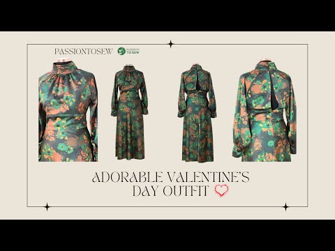 Adorable Valentine's Day Outfit / კერვის ონლაინკურსები / ნათელასთან ერთად