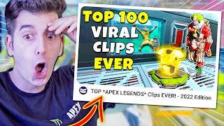 Los CLIPS MÁS VIRALES de APEX de SIEMPRE! 🔥 Reaccionando