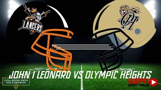Lancers Get First Win of Season | #HighSchoolFootball