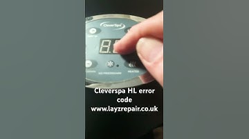 Cleverspa HL error code #cleverspa #Hl