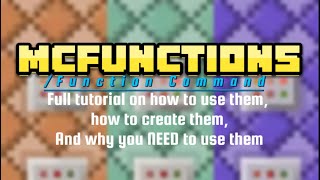 How to use /function command in Minecraft Bedrock