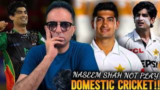 “I Am Fit and Want to Play” Naseem Shah Questions Department’s Decision to Keep Out Domestic Cricket