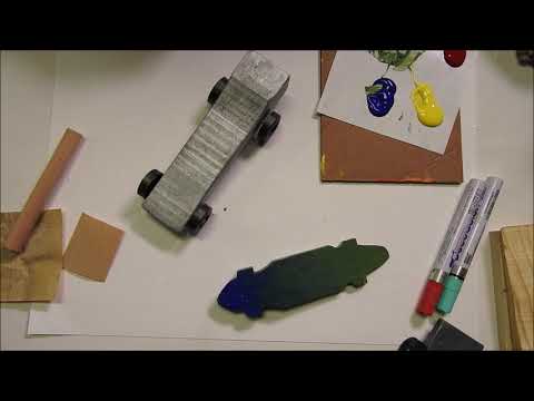 What Kind Of Paint Do You Use On Pinewood Derby Cars
