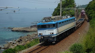 西方の撮影地でEF81-452を撮影!
