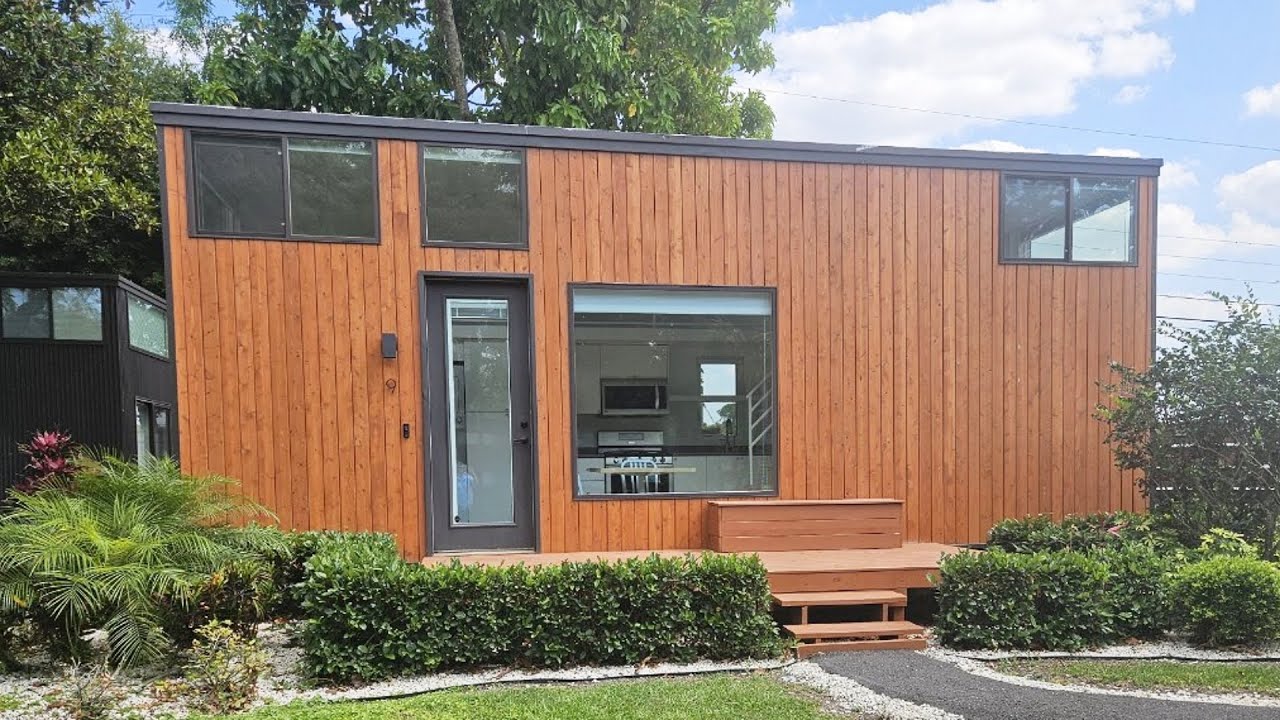 Beautiful Modern ONE XL Tall Escape Certified Tiny Home  with Open Floor Plan