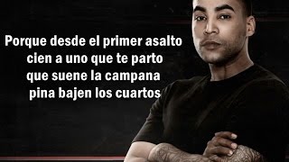 Don Omar - Cara A Cara (Letra) (Jingle) Tiraera pa Daddy Yankee Do vs Dy