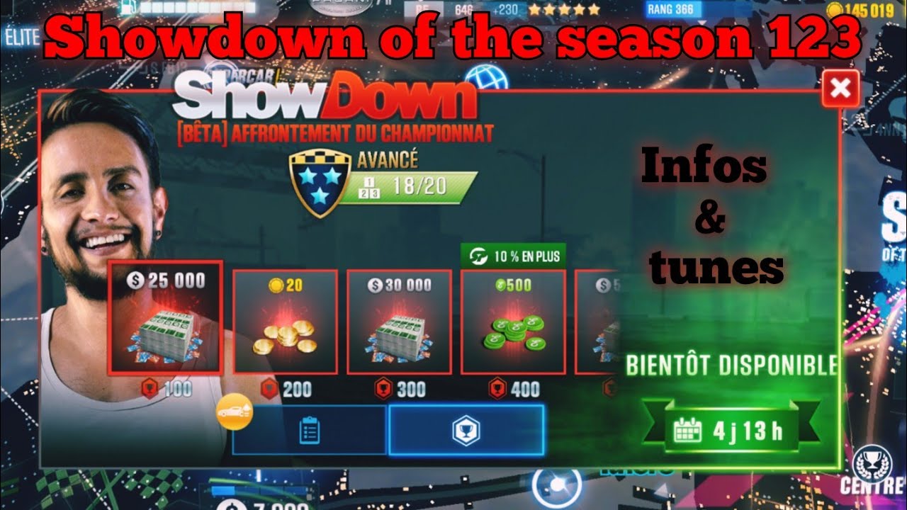 | CSR2 | Showdown of the season 123 - Infos & Tunes / Top fasted cars!!🔥