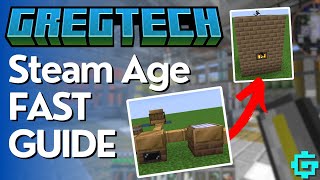 Gregtech CEu Steam Age Quick Progression Guide