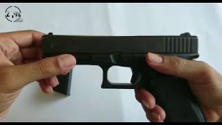 Pemula pun dengan gampang nya bongkar pasang pistol GLOCK 17