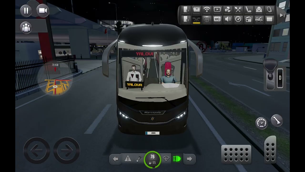 Bus simülatör de yeni otobüs g8 aldık !!!!!!! BUS SİMULATOR ULTİMATE