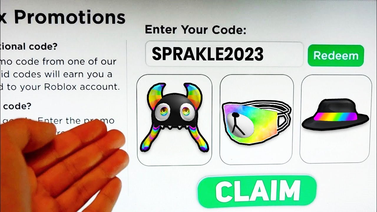GET 2 NEW FREE ITEMS in NOVEMBER 2023 (Roblox) 