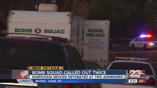 Bomb Squad called out twice