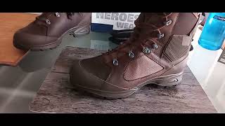 Chaussures De Randonnée HAIX Népal Pro T40 - Marron, Cuir, Neuves Sans Emballage