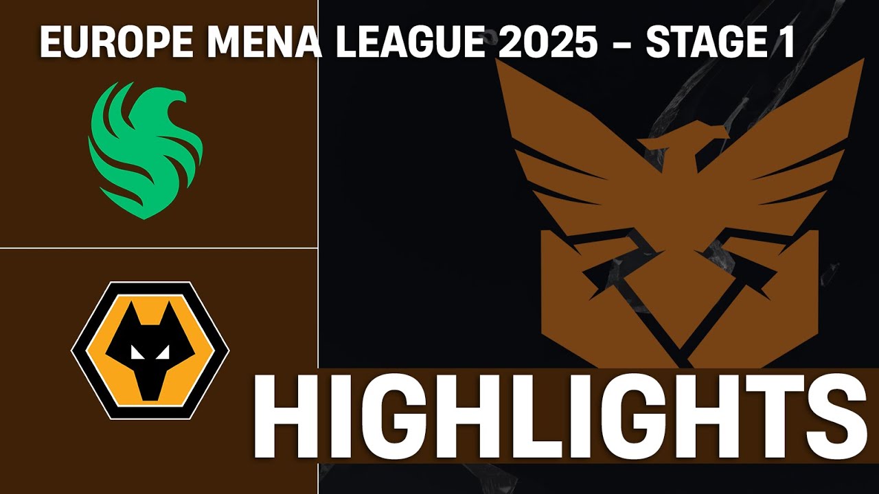 [HIGHLIGHTS] Falcons vs Wolves | Europe MENA League 2025 - Stage 1 ...