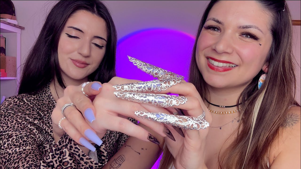 ASMR Real Person Pampering - Trying To Give My Friend Tingles @edafoxxASMR