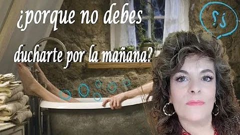 ¿Por qué no debes ducharte por la mañana?