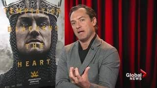Jude Law on King Arthur and joining the Harry Potter universe