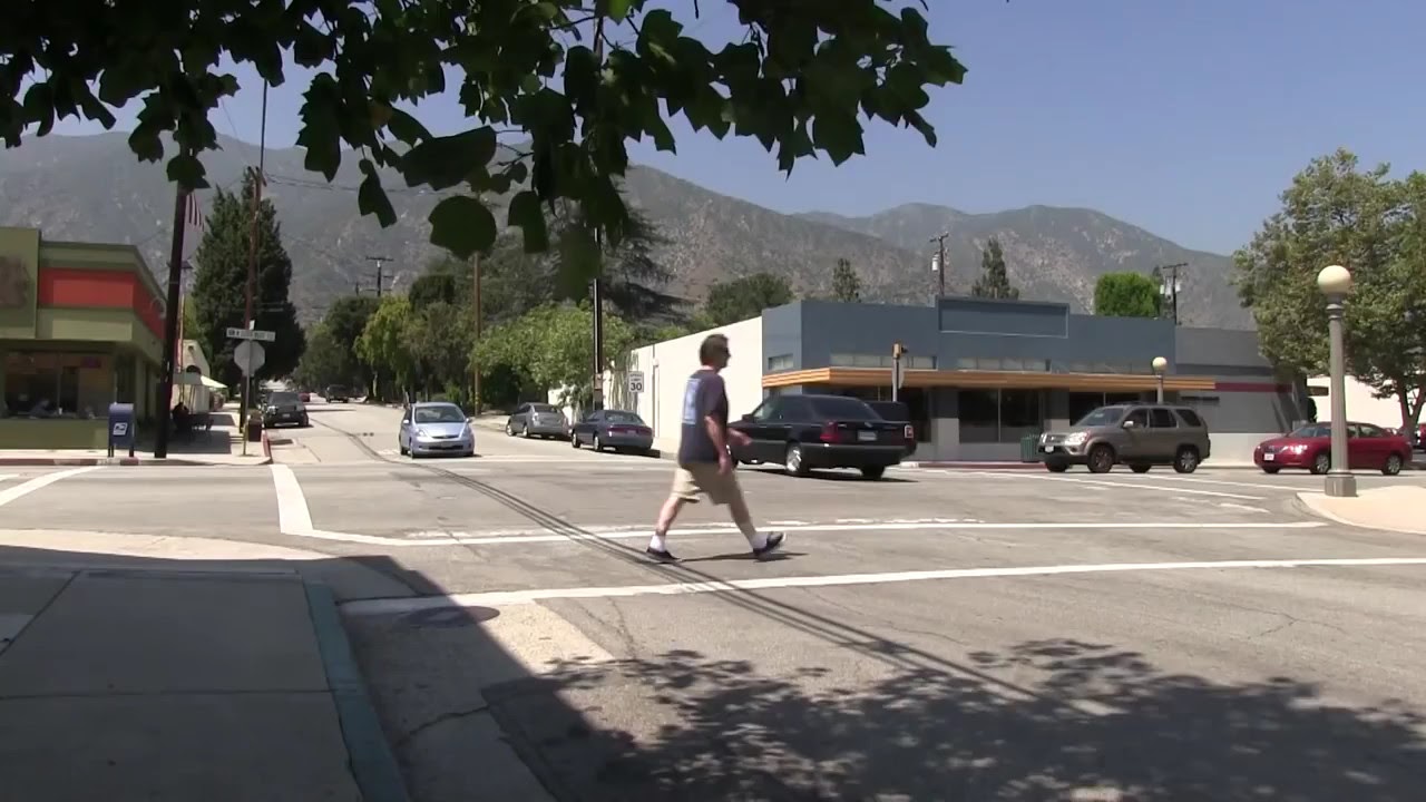 A.D.H.D. Exercise | Intersection Walking | Sierra Madre, CA.