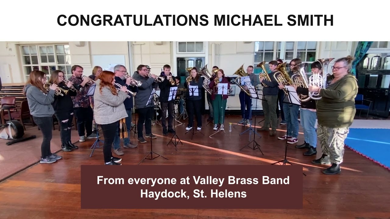 Shut Up and Dance  - Performed by Valley Brass for Michael Smith