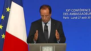 Syrie: Hollande prêt à reconnaitre un gouvernement provisoire