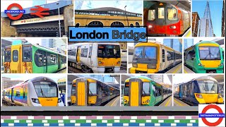 Trains at London Bridge [LBR] + Full Station Walkthrough!  BML / TCS /SEML (09/05/2022)