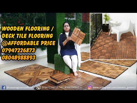 Best quality Wooden Flooring / wooden Deck Tiles at Affordable price Delhi/ Gurgaon/ Noida/