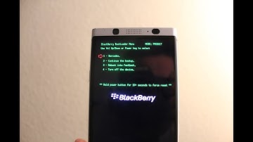 Blackberry keyone Bootloader Mode