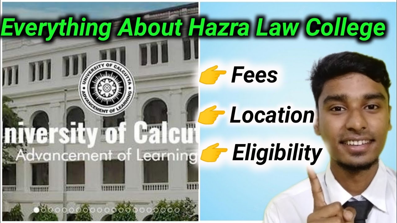 HAZRA LAW COLLEGE 📌... DEPARTMENT OF LAW , UNIVERSITY OF CALCUTTA 🎓🎓 ...