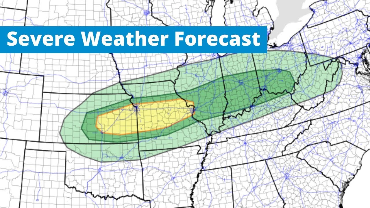 Multi Day Severe Weather Threat - YouTube