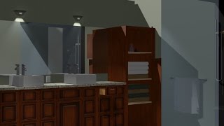 Kitchen and bathroom designs using Pro100 software