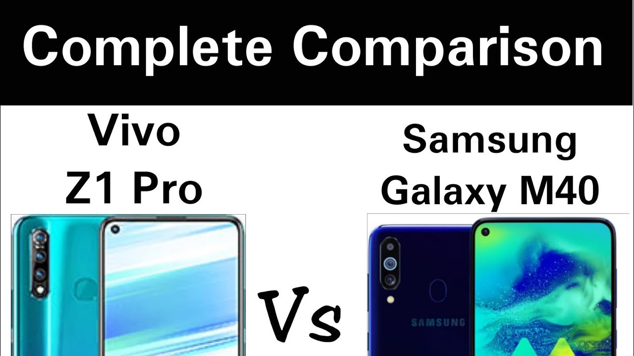 Vivo Z1 Vs Samsung M31