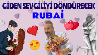 OKUNURSA GİDEN SEVGİLİYİ KESİNLİKLE GERİ GETİRECEK RUBAİ - mehmet celal özyıldızın KOMİK anlatımıyla Resimi