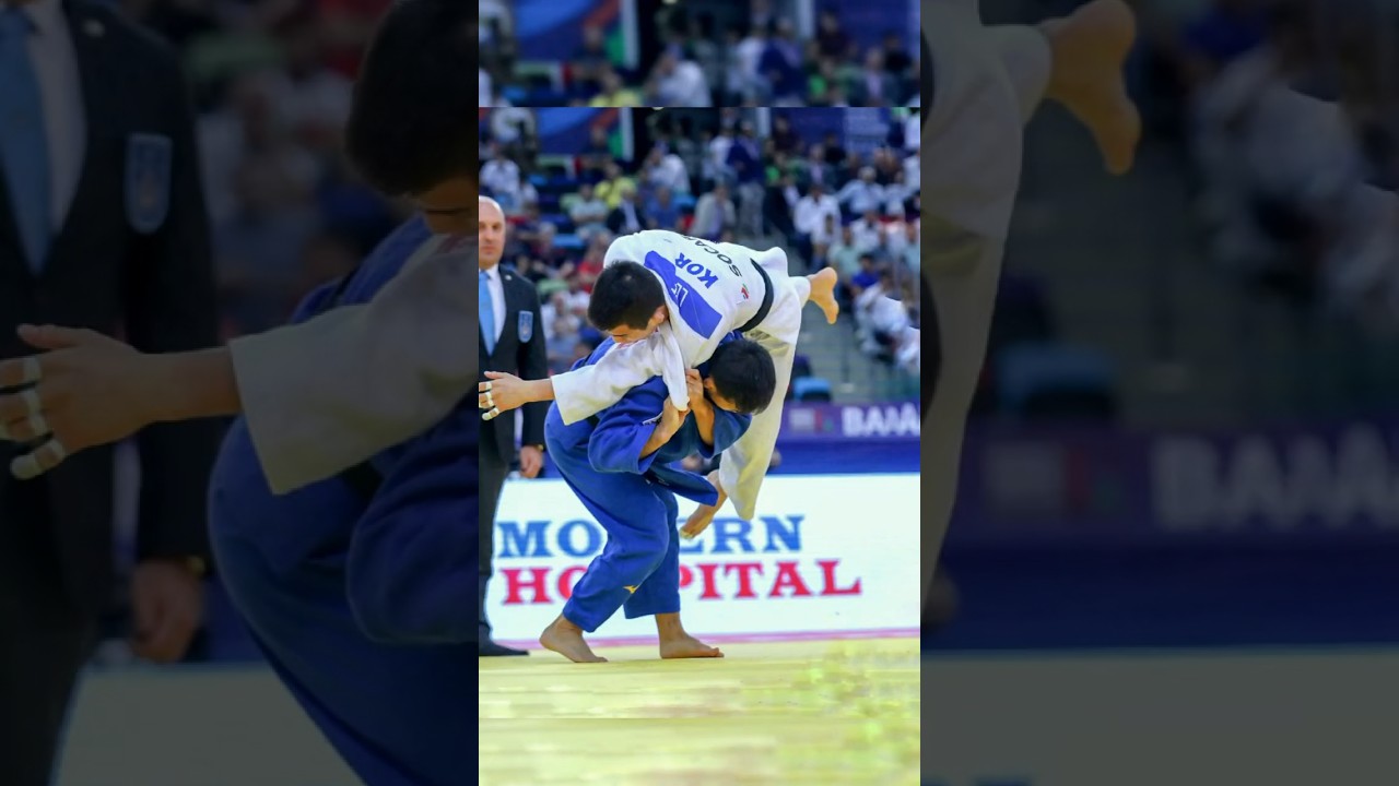 Ryuju NAGAYAMA🇯🇵.Reverse Seoi nage banned throw 