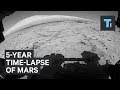 Nasa curiosity rovers 5year timelapse