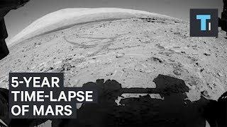 NASA Curiosity rover's 5-year time-lapse