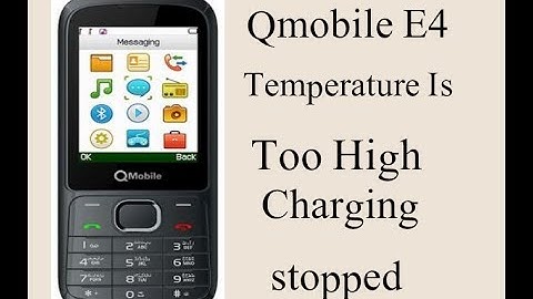 Qmobile E4 Temperature is too high Charging Stopped problem solution[100%]