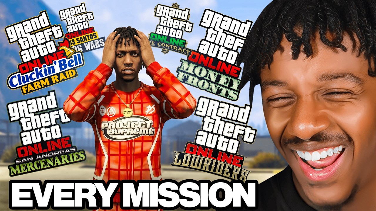 DOING EVERY MISSION IN GTA 5!