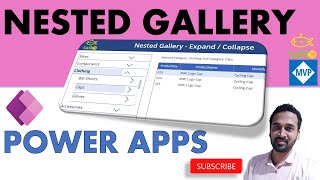 Nested Gallery Expand and collapse in PowerApps screenshot 5