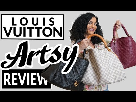 Louis Vuitton ARTSY Monogram *** 1 Year Review *** BOHO CHIC 