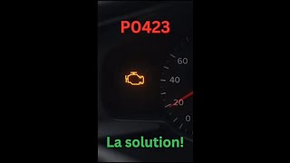 Effacer le code d'erreur P0423 | Éteindre le voyant moteur avec OBD Killer