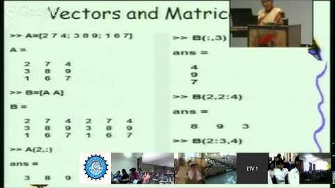 Introduction to MATLAB By Dr Lini Methew