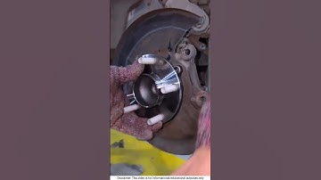Rear Wheel Bearing Replacement | Step by Step Guide #shortsfeed #mechanic #automobile